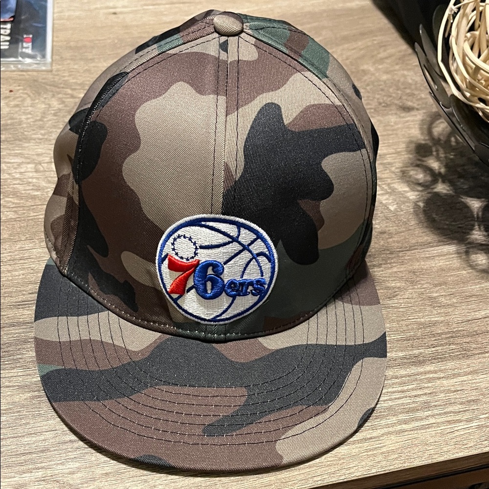 New Era NBA Ultra Game Camouflage Philadelphia 76ers Snapback Hat